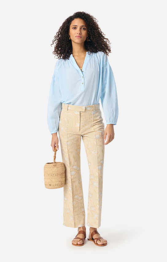Haut Cami En Soie Vanessa Bruno Avec Dentelle - Taille 38 Couleur Nude, Neuf Avec étiquettes